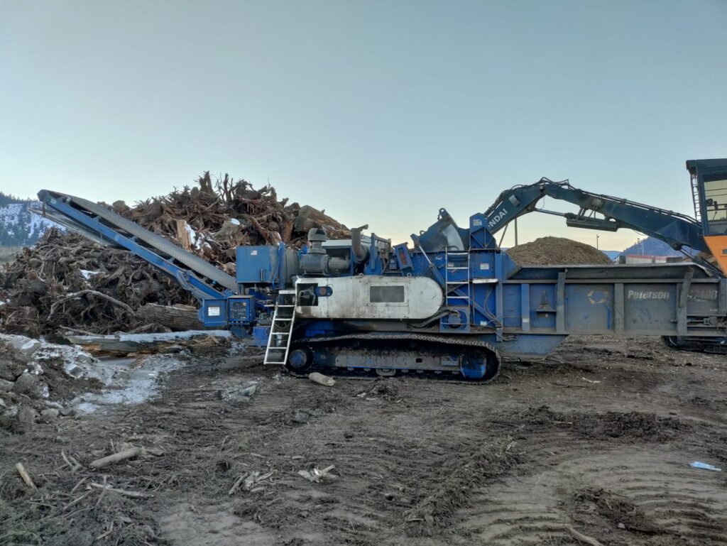 Peterson 4710B horizontal grinder for sale