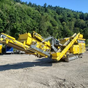 Used Keestrack R3 impact crusher for sale or rent