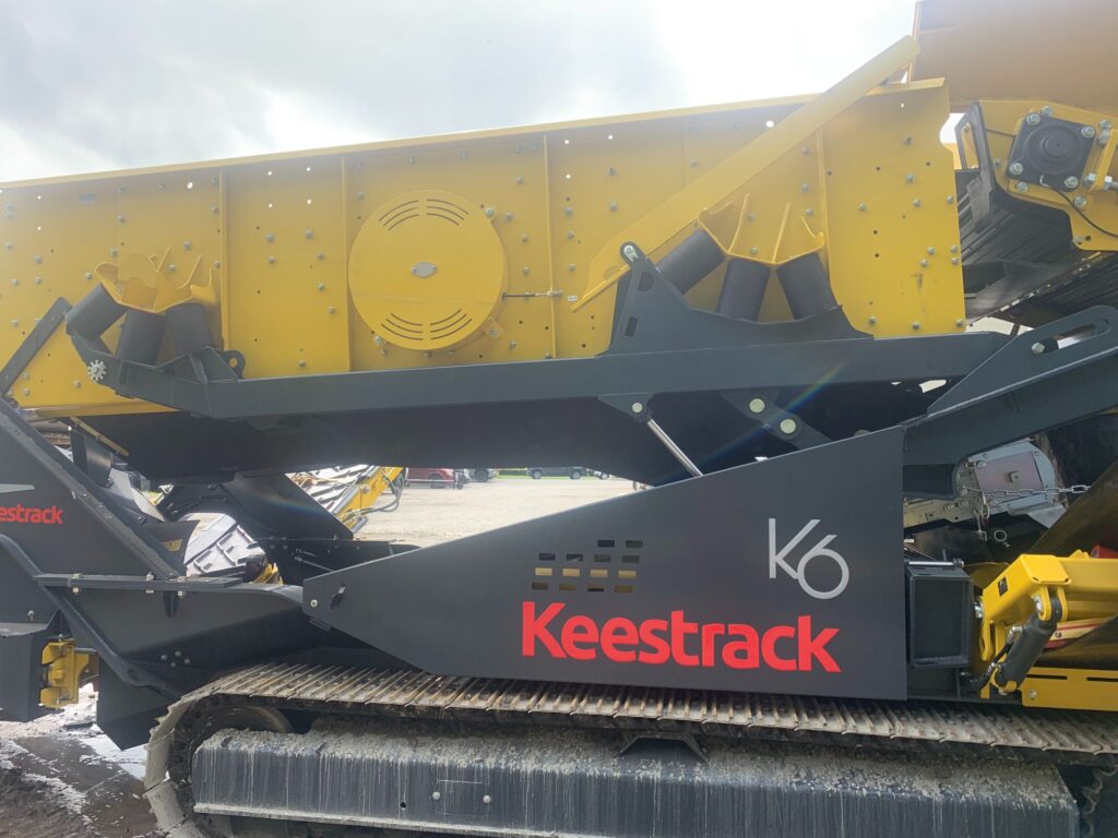 Used Keestrack K6 mobile scalping screener for sale and for rent